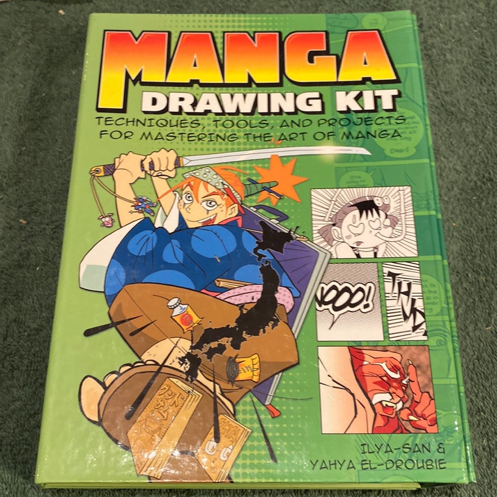 NWOT Manga Drawing Kit, never used